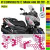 Kit Grafica adesivi decal compatibili con YAMAHA X-MAX 300 X MAX -kit E- c.2174