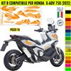 Grafica adesivi decal compatibili con HONDA X-ADV 750 ADV -KIT B- vari colori