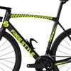 Kit 8 Adesivi telaio bici UNIVERSALI mtb protezione FREE STYLE SGOMMATA 2405