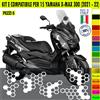 Kit Grafica adesivi decal compatibili con YAMAHA X-MAX 300 X MAX -kit E- c.2174