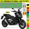 Grafica adesivi decal compatibili con HONDA X-ADV 750 ADV -KIT F- vari colori