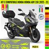 Grafica adesivi decal compatibili con HONDA ADV 350 -KIT C- scegli colori c.2099