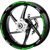 Set Complet Adesivi SCACCHI scacchiera Sport Ruote Moto 17 Pollici RT0033
