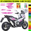 Grafica adesivi decal compatibili con HONDA X-ADV 750 ADV -KIT A- vari colori