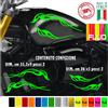 4 adesivi serbatoio tribale shadow rebel boulevard chief harley bob chopper 2176