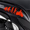Kit 2 adesivi Evoluzione compatibili con Honda SH 125 scegli colore cod. 2028