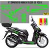 Grafica adesivi decal compatibili con HONDA SH150i -KIT. C- scegli colori c.2051