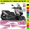 Kit Grafica adesivi decal compatibili con YAMAHA X-MAX 300 X MAX -kit C- c.2172
