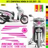 Grafica adesivi decal compatibili con HONDA SH350 SH 350 -KIT C vari colori 2069