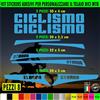 Kit 8 Adesivi telaio bici UNIVERSALI mtb protezione CICLISMO STRADA 2400