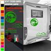 Kit 5 Adesivi camper AVVENTURA LUPO NATURA MONTAGNA caravan accessori cod.1834