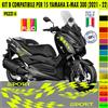 Kit Grafica adesivi decal compatibili con YAMAHA X-MAX 300 X MAX -kit B- c.2171