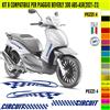 Grafica adesivi decal compatibili con PIAGGIO BEVERLY 300 KIT B vari colori 2074