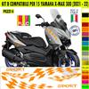 Kit Grafica adesivi decal compatibili con YAMAHA X-MAX 300 X MAX -kit B- c.2171