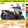 Kit Grafica adesivi decal compatibili con YAMAHA X-MAX 300 X MAX -kit C- c.2172