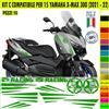 Kit Grafica adesivi decal compatibili con YAMAHA X-MAX 300 X MAX -kit C- c.2172