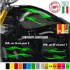 4 adesivi serbatoio tribale shadow rebel boulevard chief harley bob chopper 2177