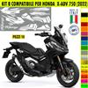 Grafica adesivi decal compatibili con HONDA X-ADV 750 ADV -KIT B- vari colori
