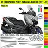 Kit Grafica adesivi decal compatibili con YAMAHA X-MAX 300 X MAX -kit C- c.2172