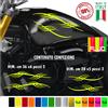 4 adesivi serbatoio tribale shadow rebel boulevard chief harley bob chopper 2177