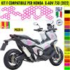Grafica adesivi decal compatibili con HONDA X-ADV 750 ADV -KIT F- vari colori