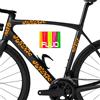 adesivi bici mtb telaio protezione SPECIALIZED TREK SCOTT CANNONDALE CUBE 2191