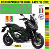 Grafica adesivi decal compatibili con HONDA X-ADV 750 ADV -KIT D- vari colori