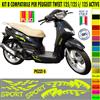 Grafica adesivi decal compatibili con peugeot tweet 125i 125 i active -KIT B-