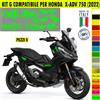 Grafica adesivi decal compatibili con HONDA X-ADV 750 ADV -KIT G- vari colori