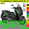 Kit Grafica adesivi decal compatibili con YAMAHA X-MAX 300 X MAX -kit C- c.2172
