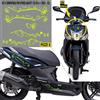 Grafica adesivi decal compatibili con KYMCO AGILITY 125 -KIT E- vari colori 2059