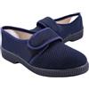 JOMIX Scarpe Ortopediche Donna Anziani con Strappo Ciabatte Diabetiche Leggere Pantofole Estive Antomiche da Signora Traspiranti Comode Antiscivolo per Piedi Gonfi AITD2616 Rosso 39