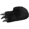 JOMIX Pantofole Donna Invernali Ciabatte Calde da Casa Ciabattone Bambini Divertente Ragazza Pelo Zampe Drago Scaldapiedi Dinosauro Inverno Peluche MD7340-1 (Nero, 36/37)