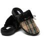 JOMIX Pantofole Donna Invernali Calde Pelose Flat Termiche Comode e Morbide MD1062（Beige, 38_39）