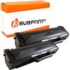 Bubprint 2 Cartucce Toner compatibili per Samsung MLT-D1042S/ELS per ML-1660 ML-1865 ML-1670 ML-1675 ML-1860 SCX-3200 SCX-3205 SCX-3205W 1,500 Pagine Nero