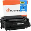 Bubprint Cartuccia Toner compatibile per HP 55X CE255X per LaserJet P3010 P3011 P3015 P3015DN P3015N P3015X Pro MFP M521dn M521dw Enterprise 500 MFP M525 M525dn M525c Nero