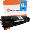Bubprint Cartuccia Toner compatibile per CB436A HP36A HP 36A 36 A per LaserJet P1503 P 1505 P1505 P1505N P1506 M1120MFP M1120 M1500 MFP M1522N M1522NF Nero