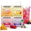 waterdrop MICRODRINK waterdrop® Mele e Bacche Set - 48 cubetti waterdrop per acqua - Pacchetto di prova con 4 gusti aromatizzanti - insaporitore senza zucchero - acqua aromatizzata in forma di cubetti - Microdrink Set