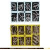 ZFFKZ Set di 16 giochi di aglio in metallo IQ per giochi di aglio per adulti e bambini dai 6 anni in su, giochi di pazienza, giochi di abilità con carte di soluzione, giocattolo educativo, gioco da