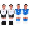 JUMPLAWN Accessori per calciobalilla da tavolo, 4 pezzi, pezzi di ricambio per biliardino, per casa, ufficio e tempo libero