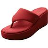 Fitflop Platfforms Sandali da donna con zeppa, colore bacca bruciata, taglia 38, Bacche bruciate, 6 UK Narrow