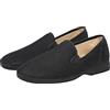 COZSERIES Pantofole da casa uomo estive comode traspiranti, scarpe a griglia punta chiusa, suola in gomma taglia 39-46 Made in Spagna, Nero , 40 EU