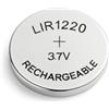 Girafus LIR1220 3,7v - 9mAh Pila a bottone ricaricabile LIR 1220 (1xLIR1220)
