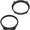 tomzz Audio 2804-009 Anelli per altoparlanti Staffe di adattamento compatibili con BMW Mini 2001-2008 Porta anteriore per altoparlanti DIN da 165 mm