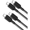 Anker cavo usb type-c, Cavo USB C 2.0(60W/3A) ricarica rapida per iPhone 15, Samsung Galaxy S22, iPad Pro 2021, iPad Mini 6, iPad Air 4, MacBook Pro 2020, Switch(90cm)