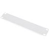 GeeekPi Pannello vuoto 1U, piastra di montaggio su rack per server rack/armadio di rete/DeskPi RackMate T1/T0/T2 (bianco)