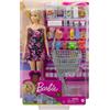 TOYS ONE S.R.L. BARBIE GTK94 BAMBOLA CON CARRELLO SPESA