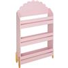 ATMOSPHERA LIBRERIA BABY 205879C ROSA 62X19X100CM MDF