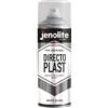JENOLITE Directoplast Vernice lucida | BIANCO | 400ml | Vernice spray multisuperficie | Per tutti i tipi di plastica | Nessun primer richiesto | RAL9016