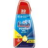 Finish - PowerGel All in 1 Gel per Lavastoviglie al Limone 600ml, 30 Lavaggi
